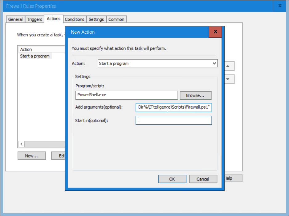 How Run the PowerShell Script in Task with Run Administrator – windowstricks.in